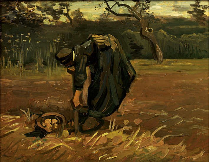  文森特·威廉·梵高  Vincent Willen Van Gogh ——马铃薯丰收的季节